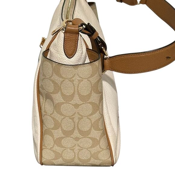 Coach Rori Colorblock Signature Tote w/ Matching Wristlet - Picture 7 of 16